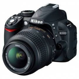 Aparat foto DSLR Nikon D3100, Black + Obiectiv 18-55mm VR