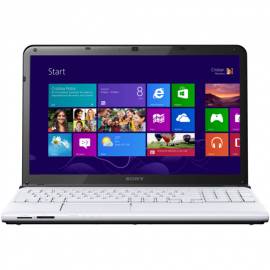 Laptop Sony VAIO SVE1512E6EW.EE9 cu procesor Intel® Pentium® B980 2.40GHz, 4GB, 500GB, AMD Radeon HD 7650M 1GB, Microsoft Windows 8, White